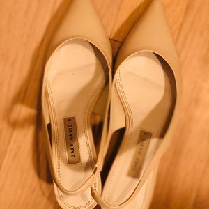 zara kitten pumps